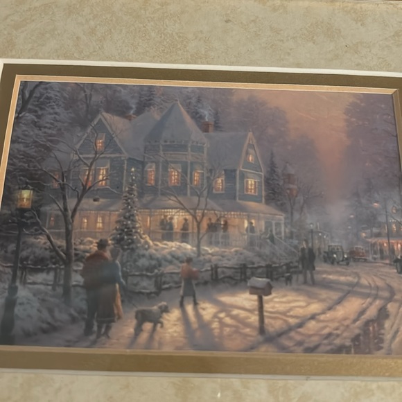 Thomas Kincaid Christmas painter of lights - Picture 6 of 10